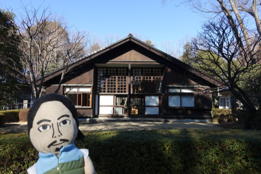 ▲東京の建築学生がたくさん訪れる近代の住宅の名作、建築家前川國男の自邸。ぜひ中に入って心地よい空間を味わってください。ここに住みたい!