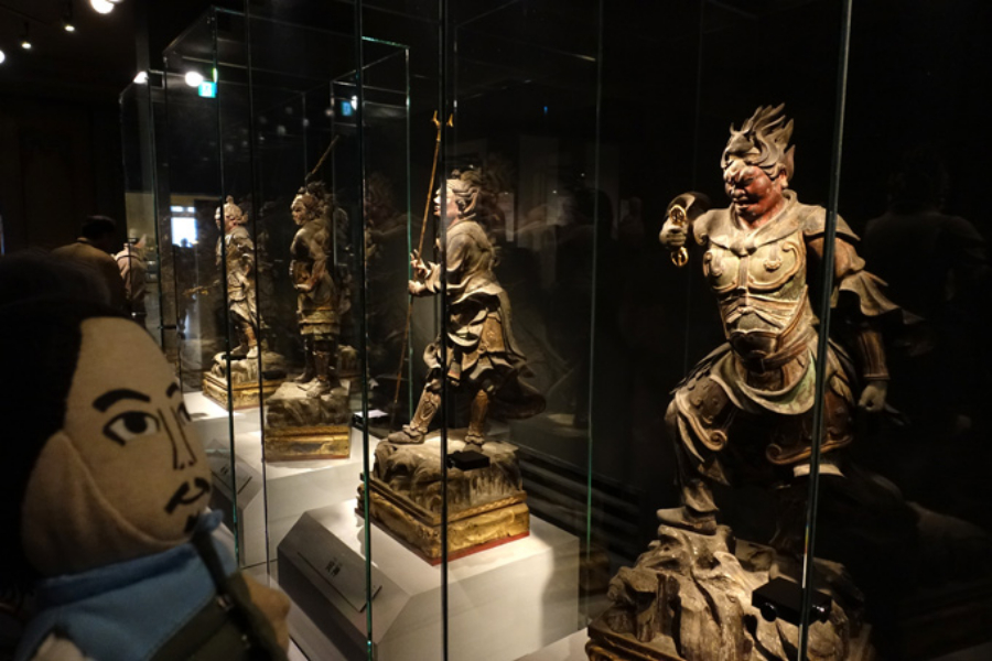 ▲慶派の流れを汲む重要文化財・十二神将立像は、日本のフィギュア文化の源流がうかがえる躍動感あふれるもの。技術はもう800年前に完成してたんですね
