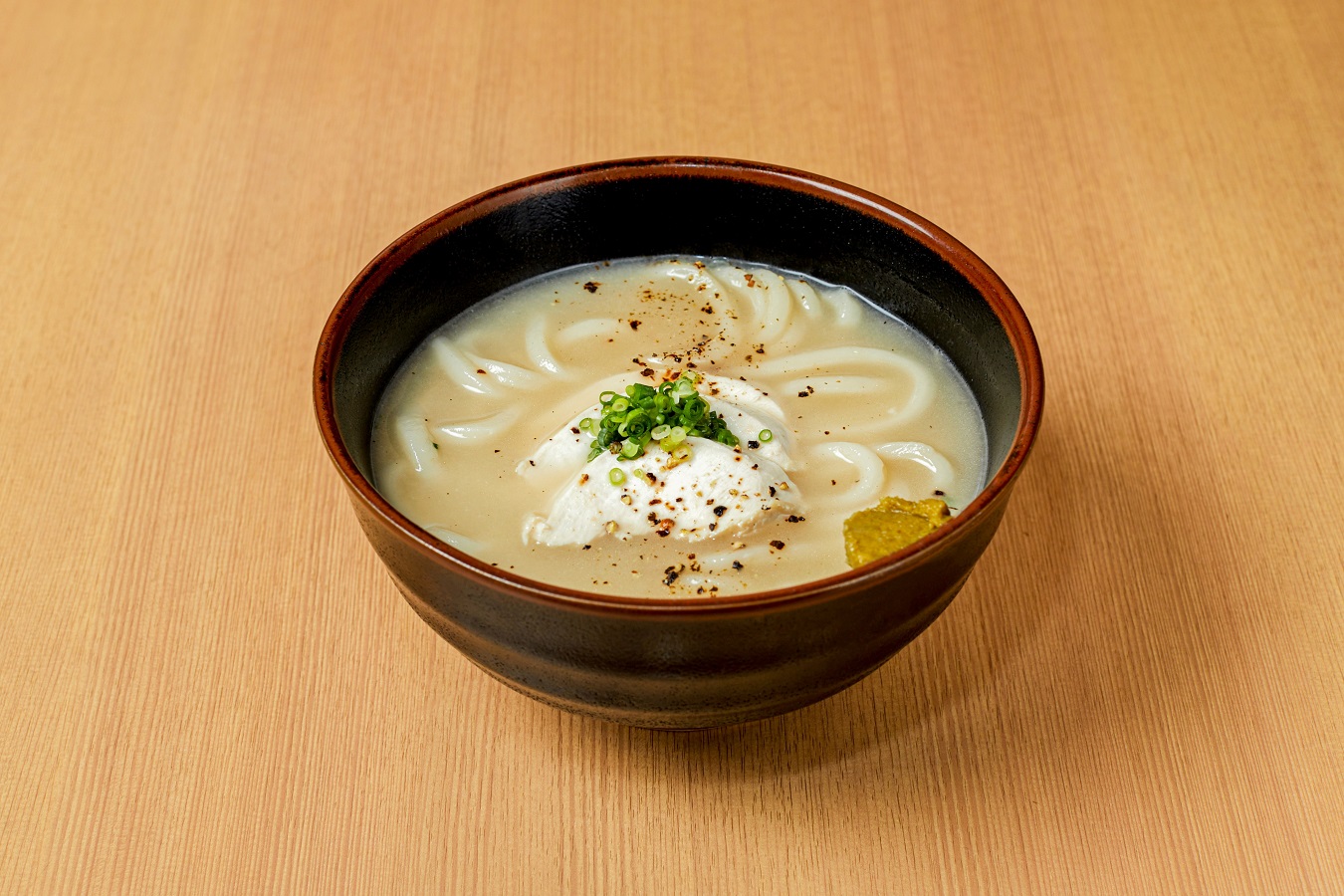 ▲「鶏白湯うどん」