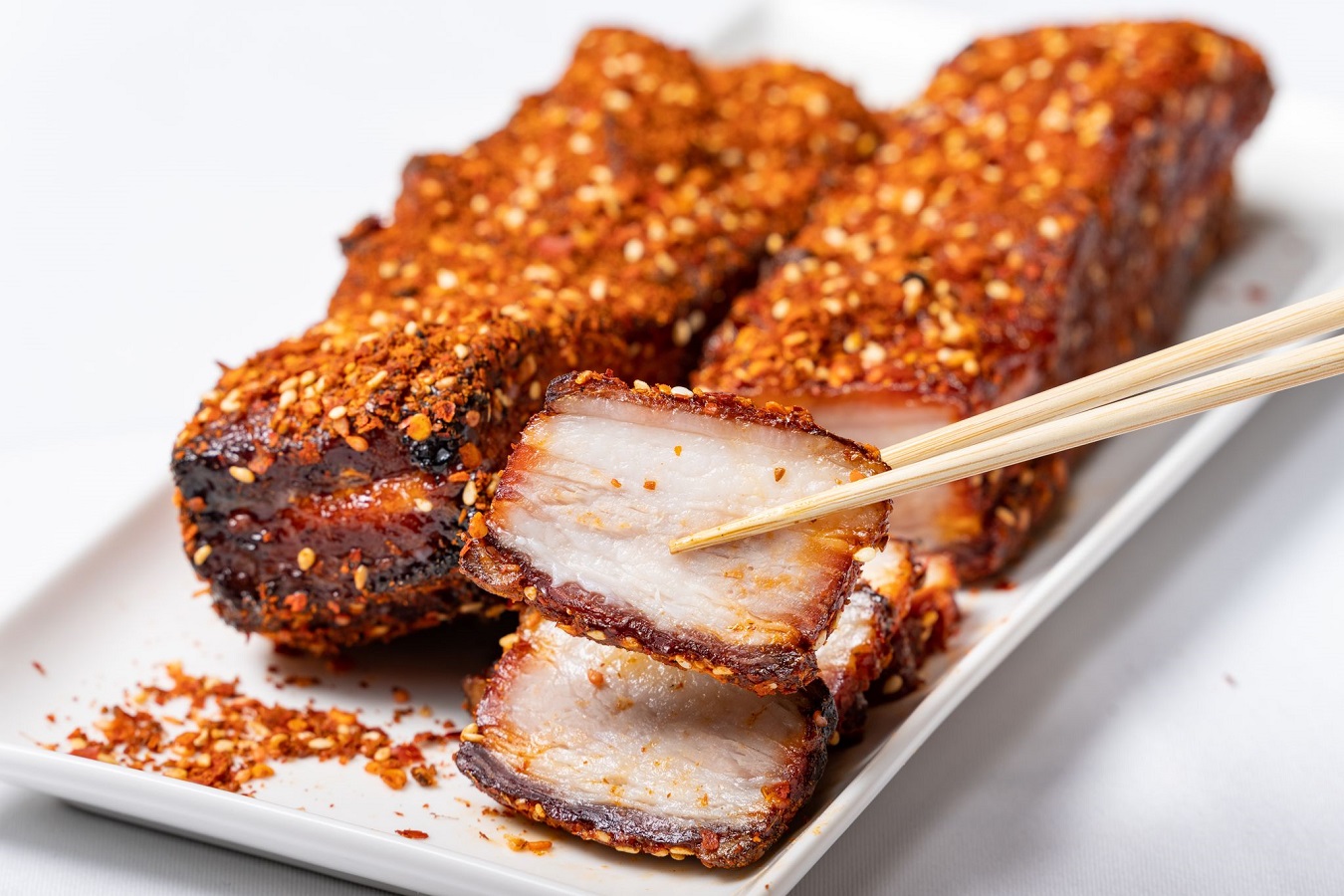 ▲「窯焼き叉焼 トロ叉焼」(テイクアウト商品/1,998円~)
