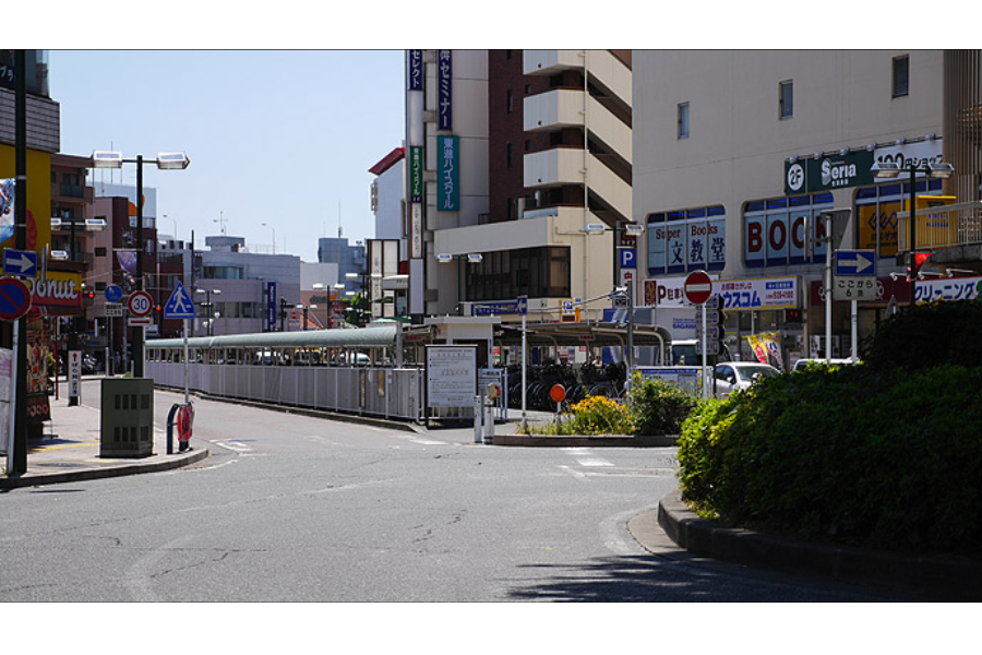 ▲ここをモノレールが通っていたと思われる