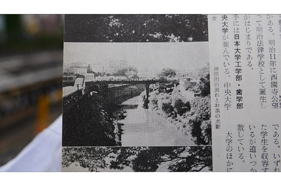 ▲1968年の神田川