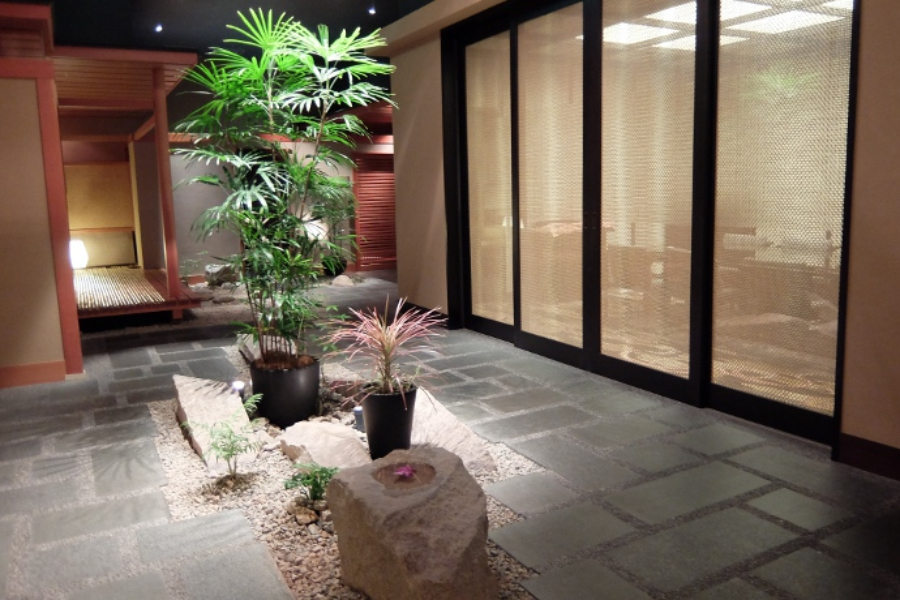 ▲京王プラザホテルの『蒼樹庵』