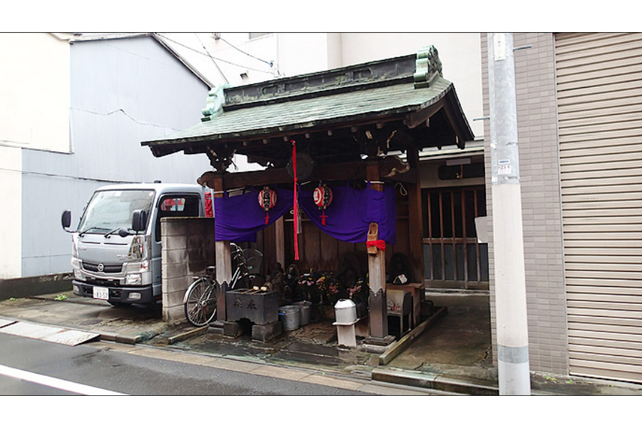 ▲名もなき地蔵