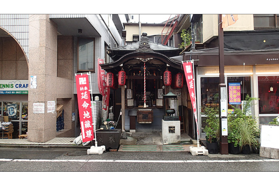 ▲延命寺地蔵尊