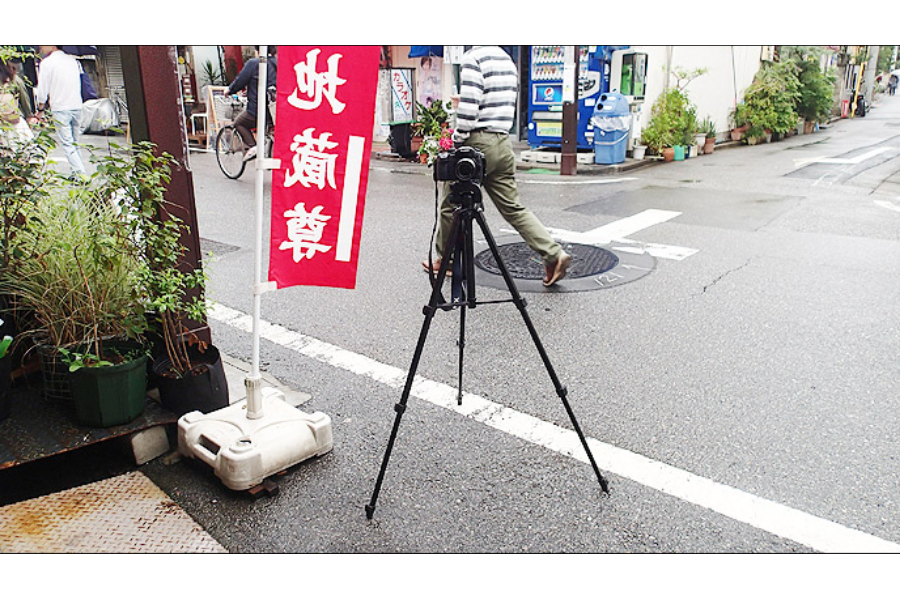▲私の瞳に映るのは三脚だけど