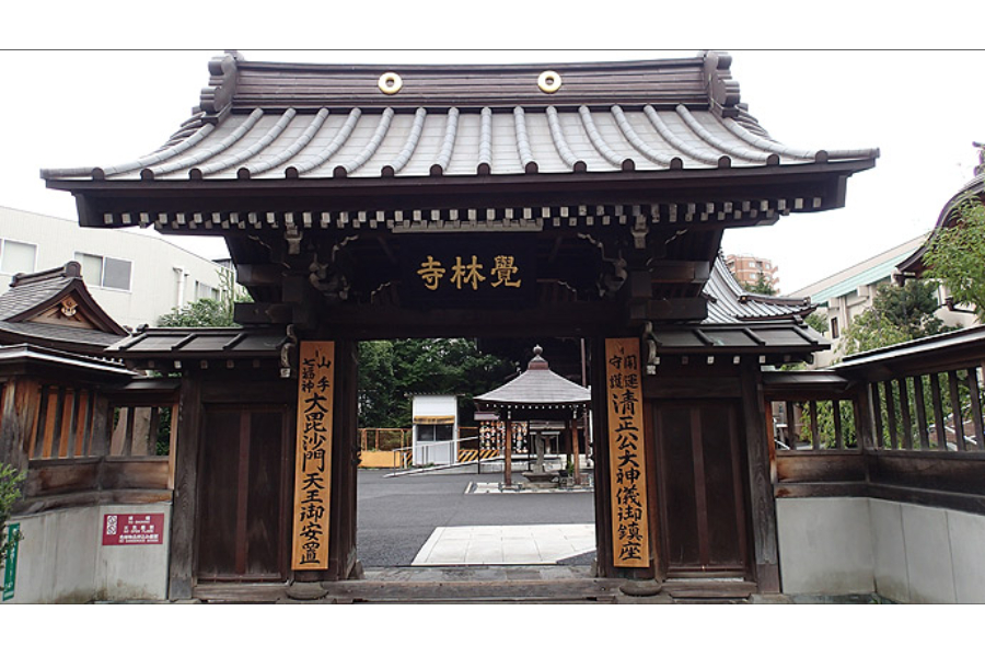 ▲覚林寺にやってきました!