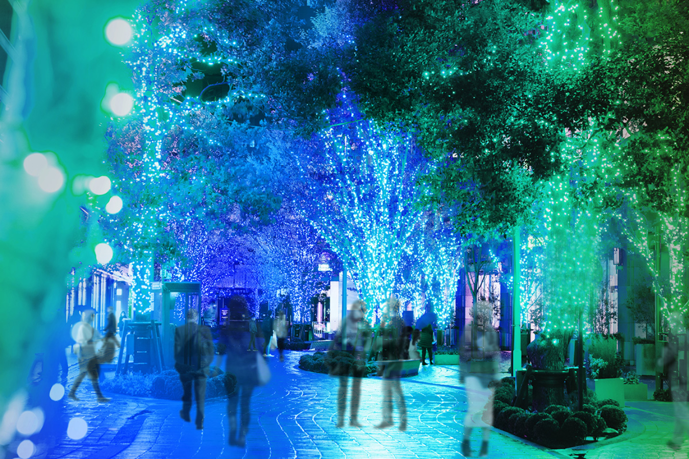 ▲「HIBIYA AREA ILLUMINATION」イメージ