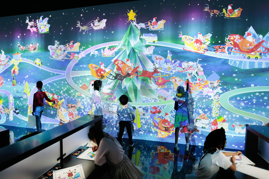 森ビル デジタルアート ミュージアム:エプソン チームラボ ボーダレス