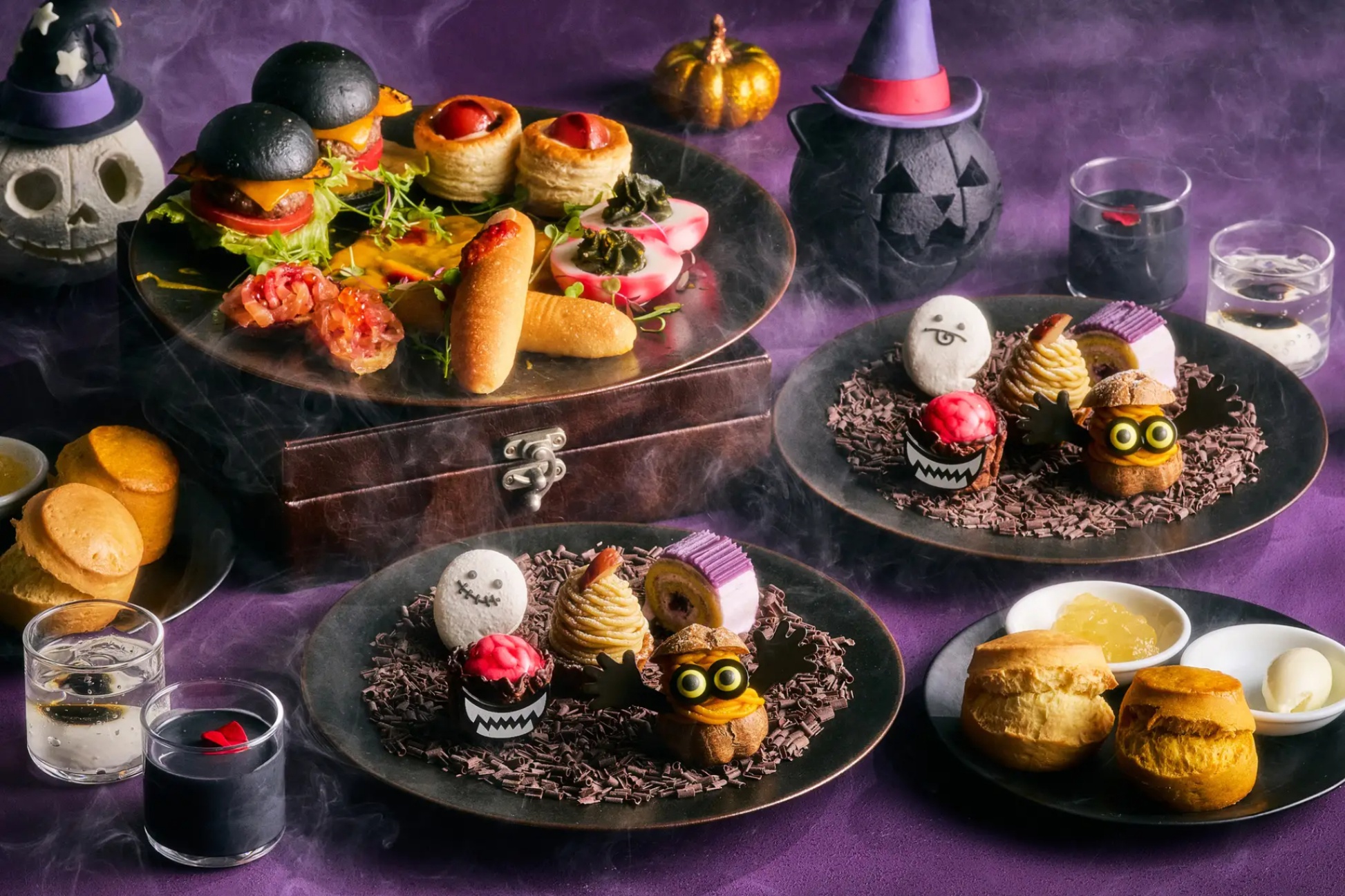 【グランド ハイアット 東京】“おばけのティーパーティー”着想のアフタヌーンティー登場