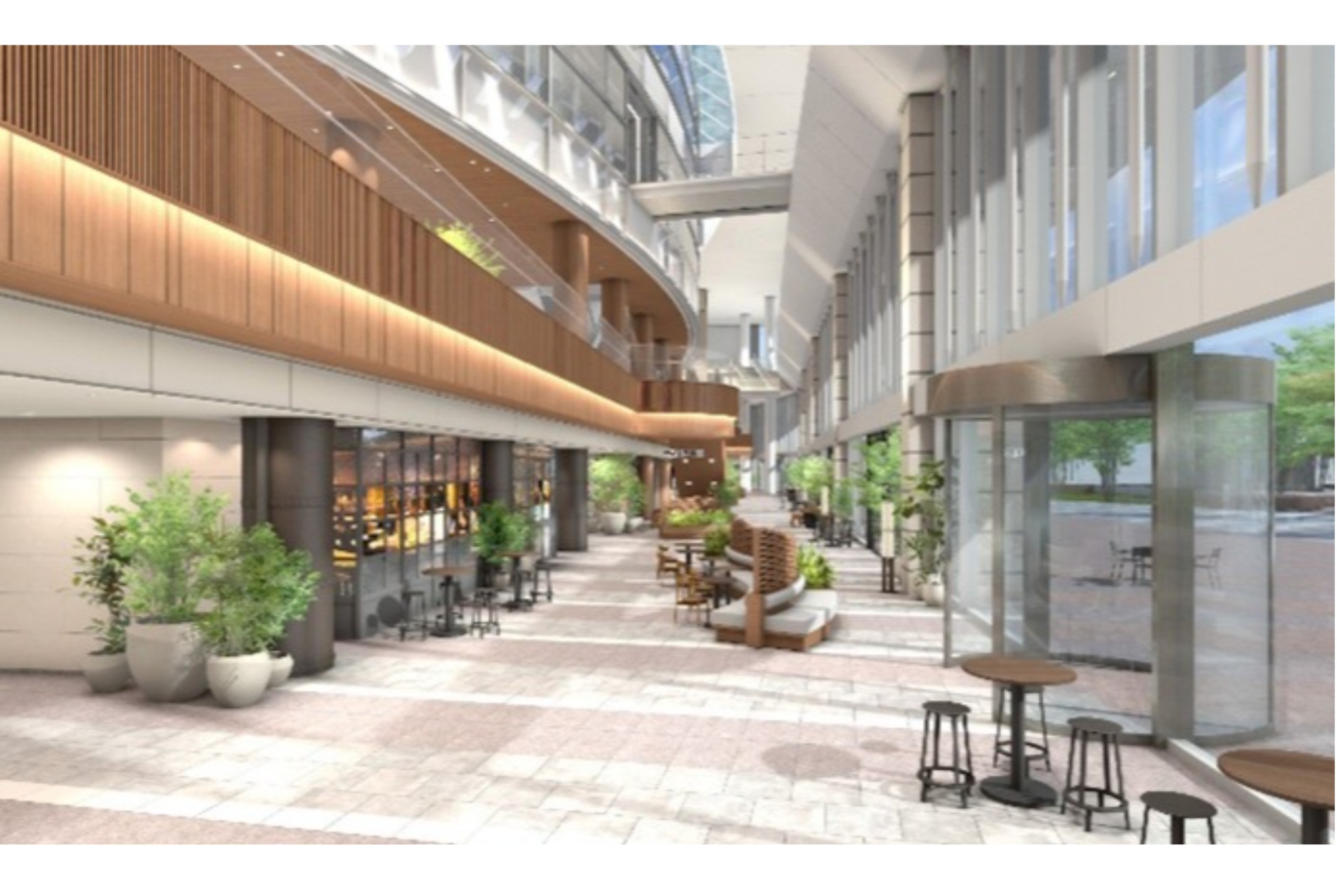 大型複合ビル「品川インターシティ」商業エリアがリニューアル！フードホールが誕生