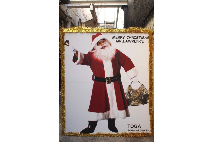 ▲11月頭から備えましょうの、クリスマス看板。
