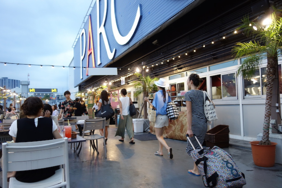 ▲池袋PARCOの『アロハBBQビアガーデン』