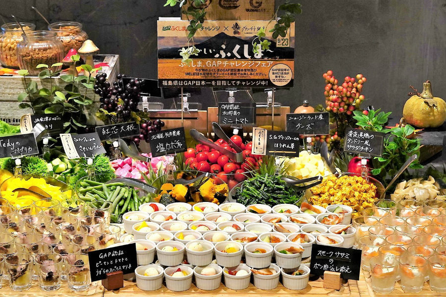 農家直営の野菜も食べ放題 グランイート銀座 ランチレポ レッツエンジョイ東京