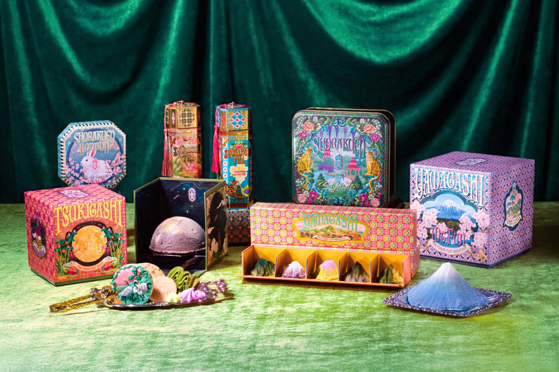 “架空の駅の売店”モチーフの和洋菓子店「小楽園 KIOSK」GINZA SIXにオープン