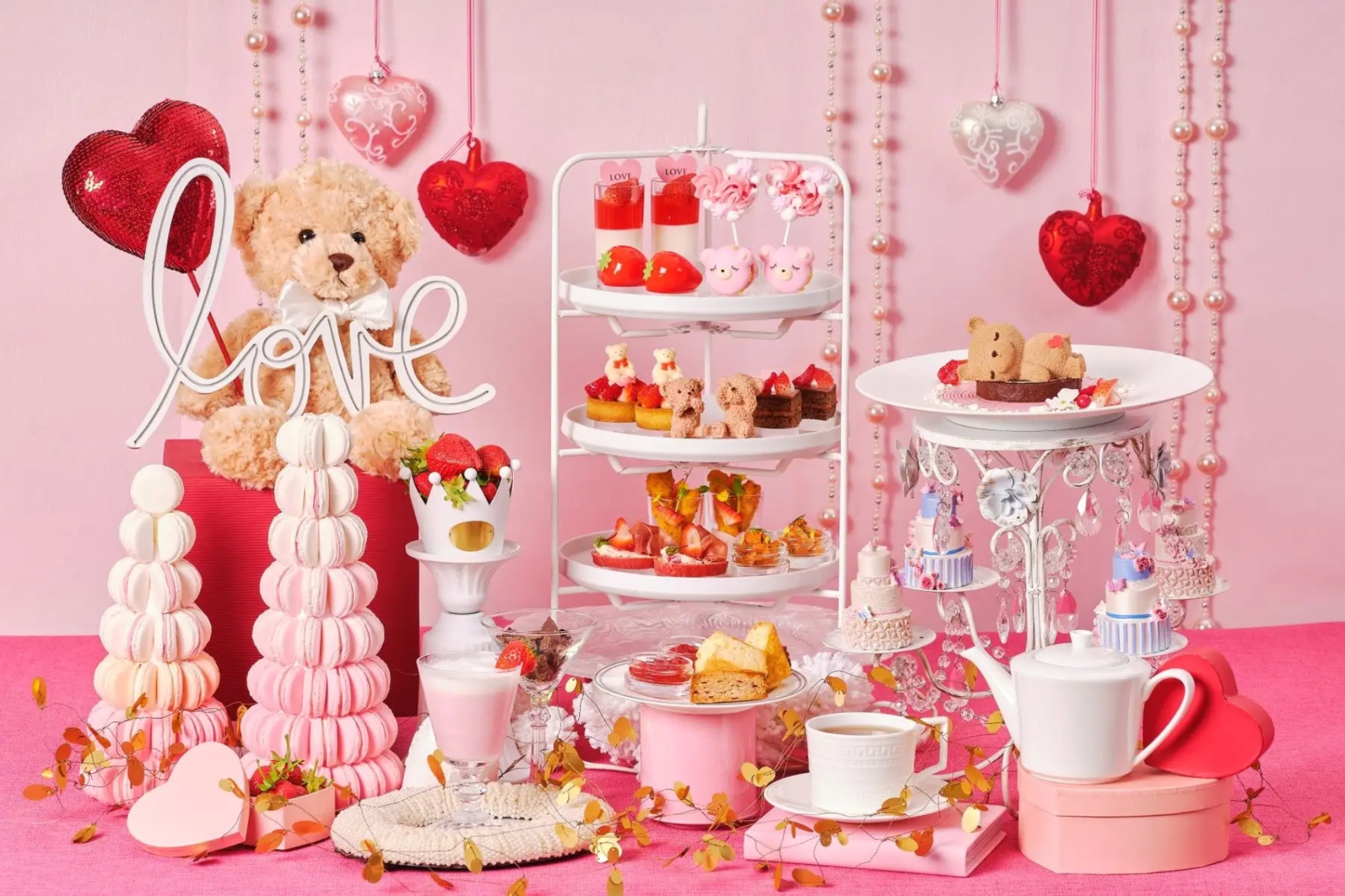 テディベア尽くしのいちごアフタヌーンティーが登場！横浜「アートグレイス ポートサイドヴィラ」などで