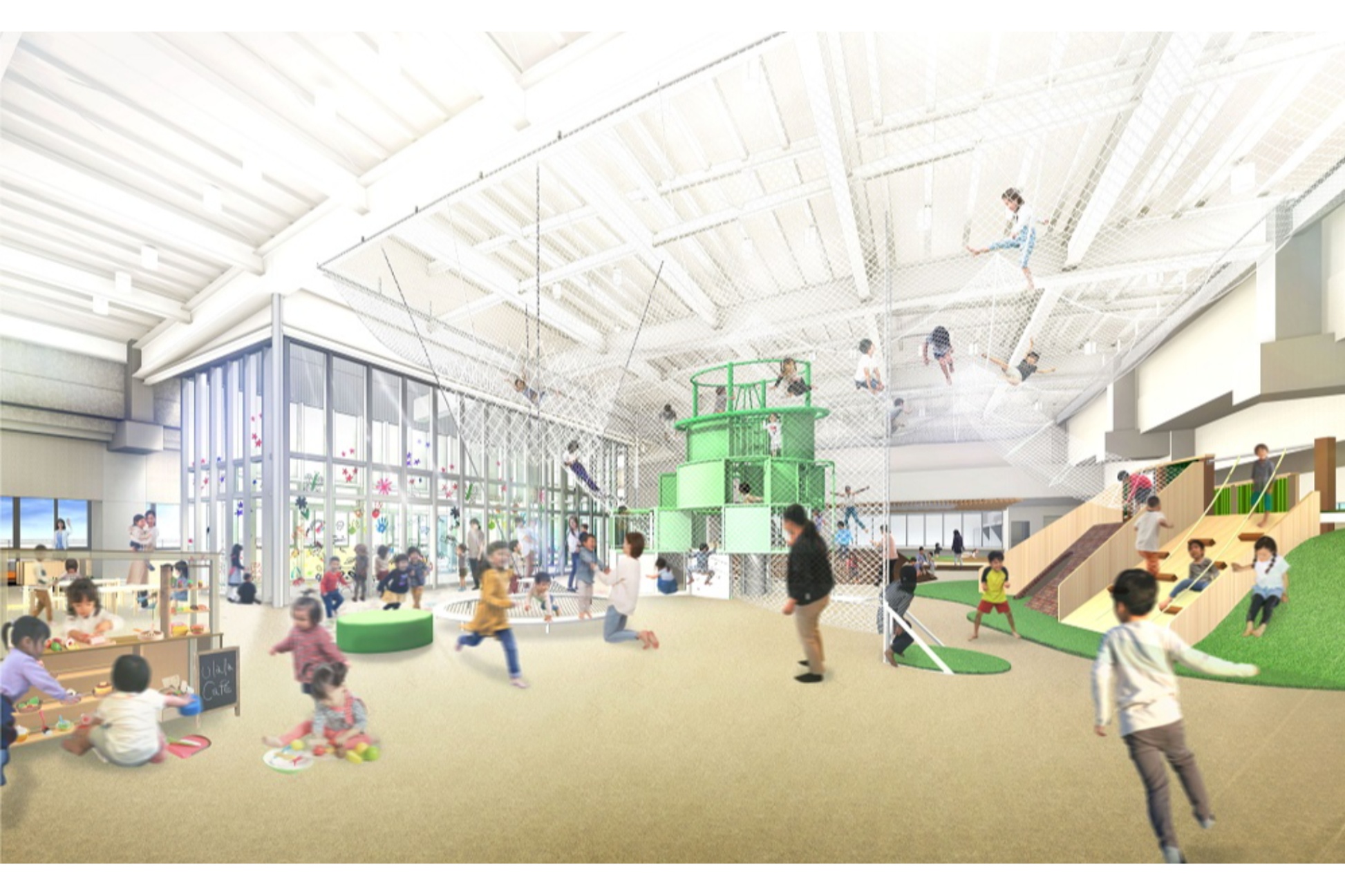 埼玉県最大級の屋内あそび場「こどもふっかパーク」埼玉県深谷市にオープン