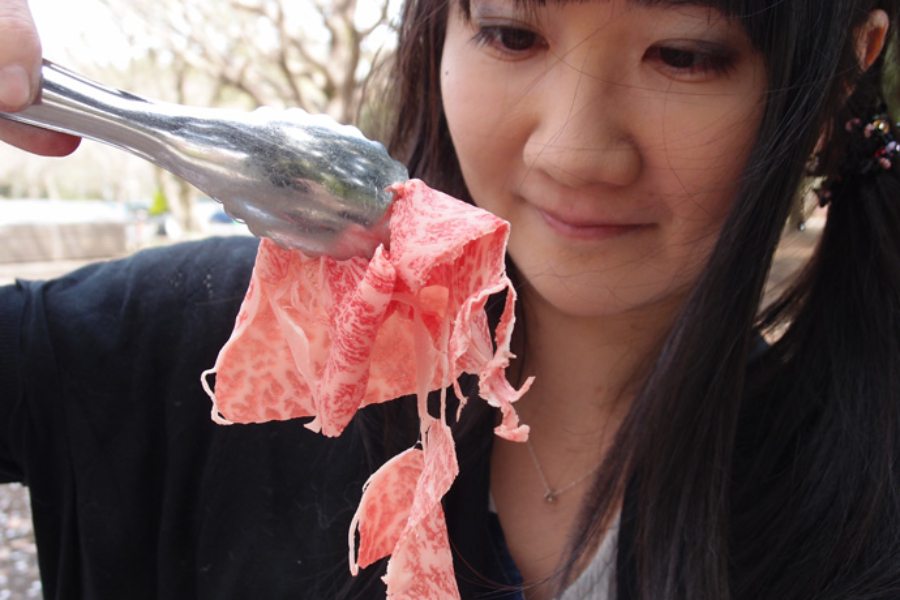 ▲美しいお肉だこと