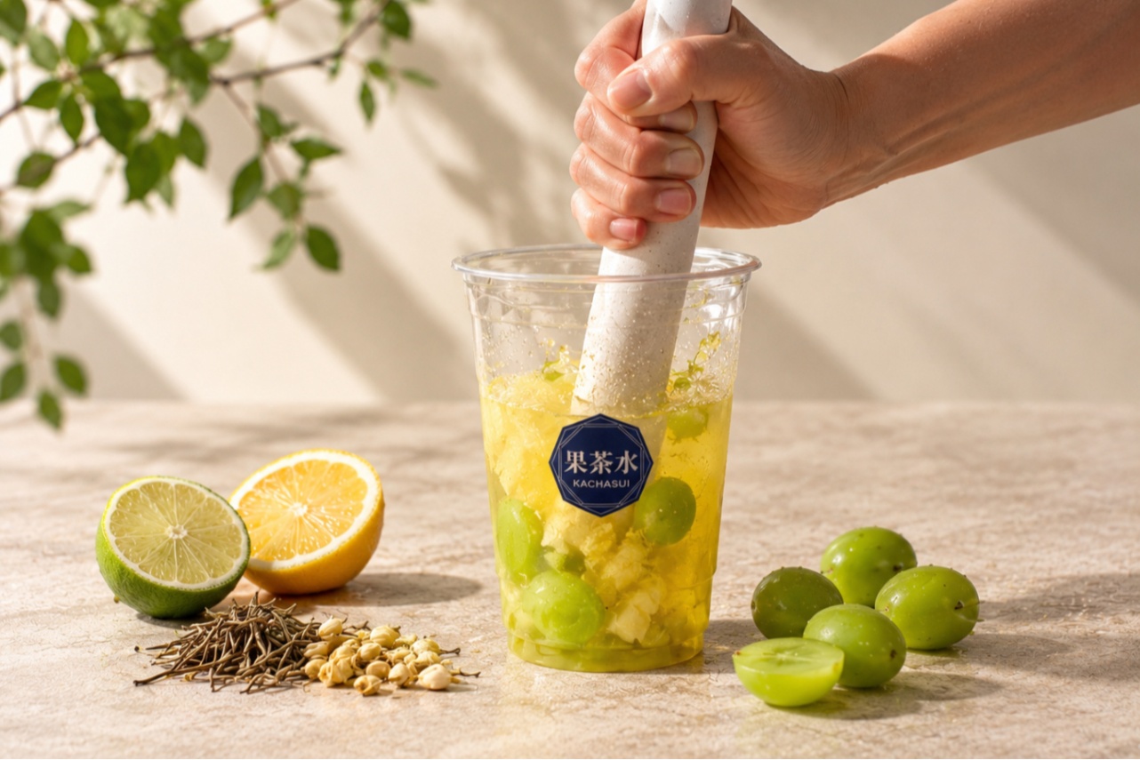 新感覚のフルーツ＆ティーブランド「果茶水 KACHASUI」1号店が渋谷にオープン