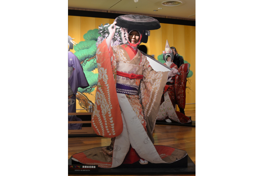 ▲銀座三越さんでのイベントに置かれていた看板群でしたが、現在は歌舞伎座さんでハマれる様です。