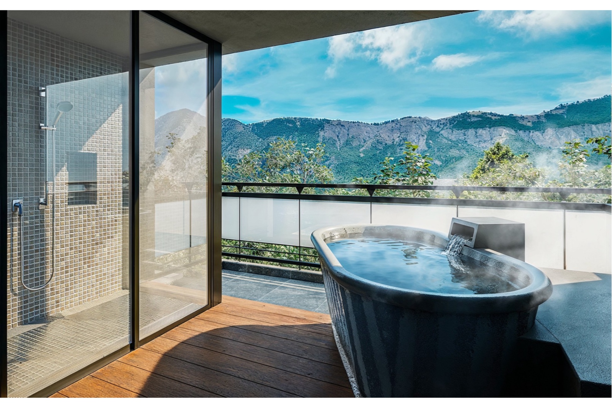 オールインクルーシブの全室温泉風呂付き宿「箱根G邸.」強羅にオープン