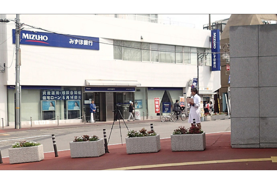 ▲一人で撮っているんだけどね