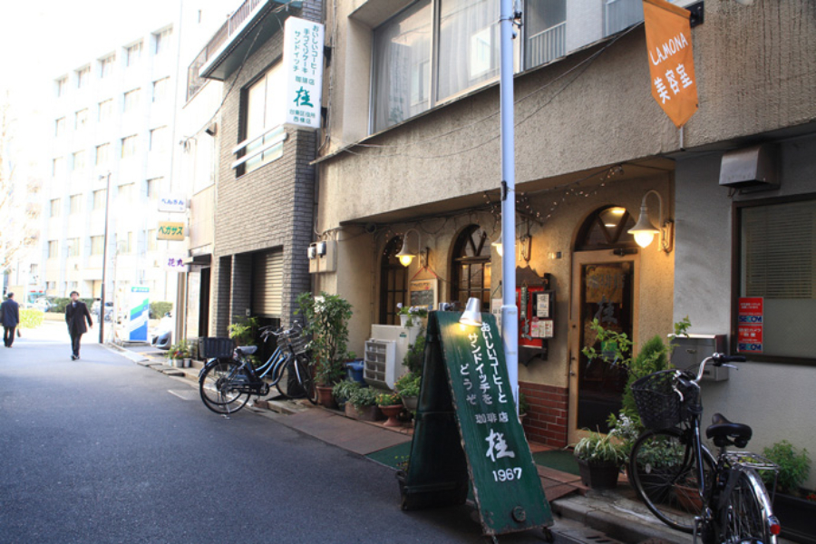 ▲大通りから一本入るとあります