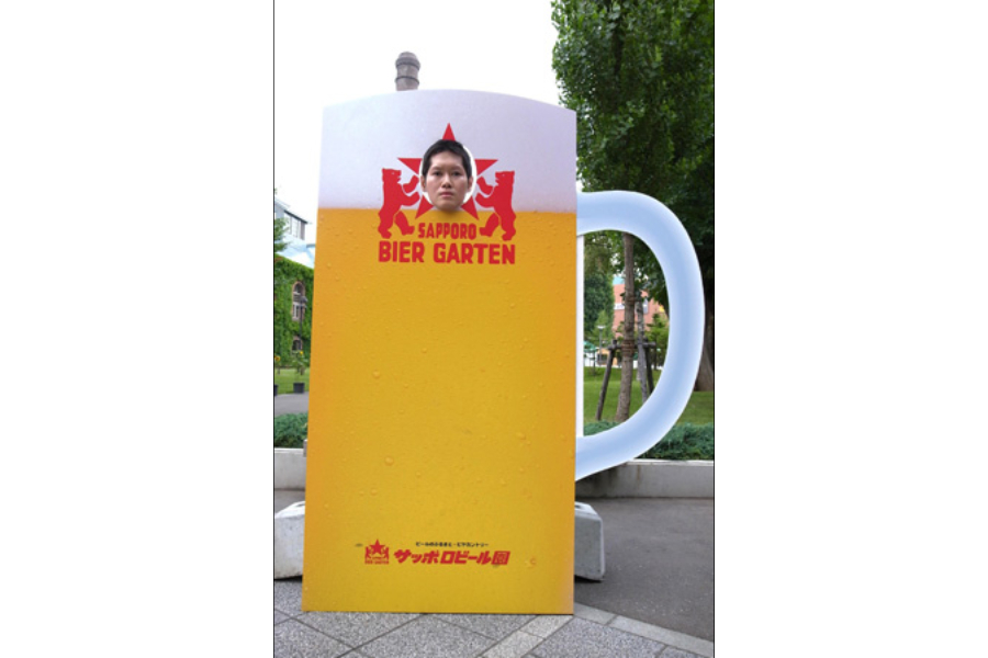 ▲もうビールのジョッキ自体になれちゃうパターンも。