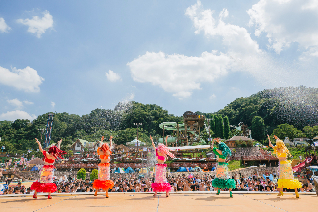 ▲大好評を得た「サ・マーメイドパーティー」(2019年の様子)