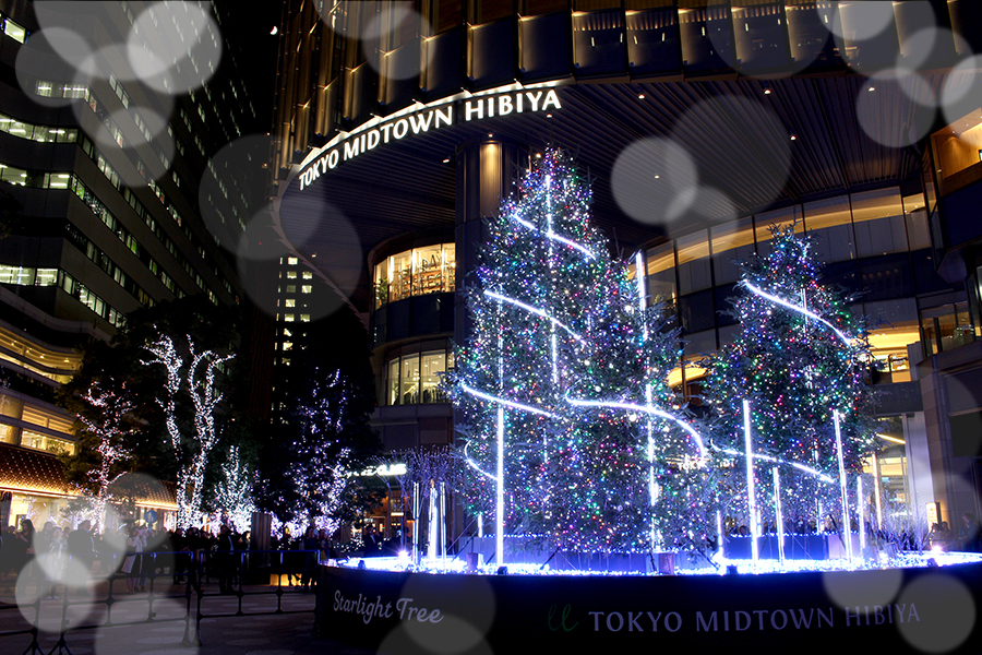 速報 東京ミッドタウン日比谷のイルミネーション点灯式に潜入 香取慎吾さんが日比谷映え レッツエンジョイ東京