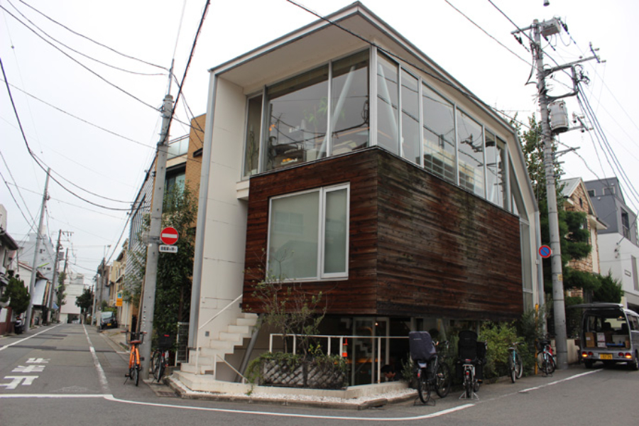▲秘密基地のような外観がおしゃれ。