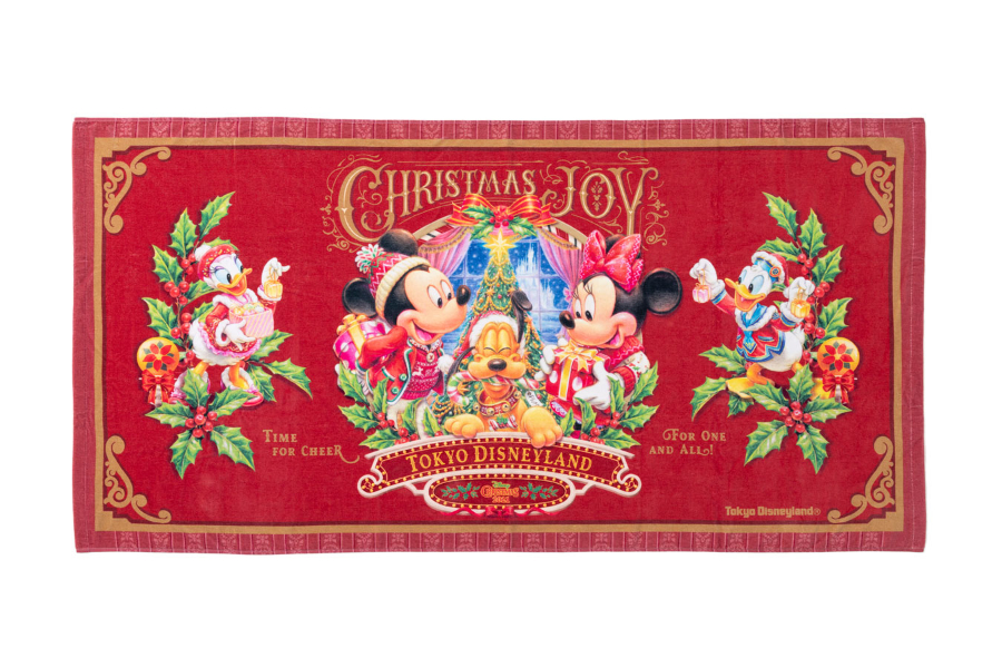 「ワイドバスタオル」(3,400円)
©Disneyグッズおよびメニューは品切れや金額、内容等が変更になる場合があります