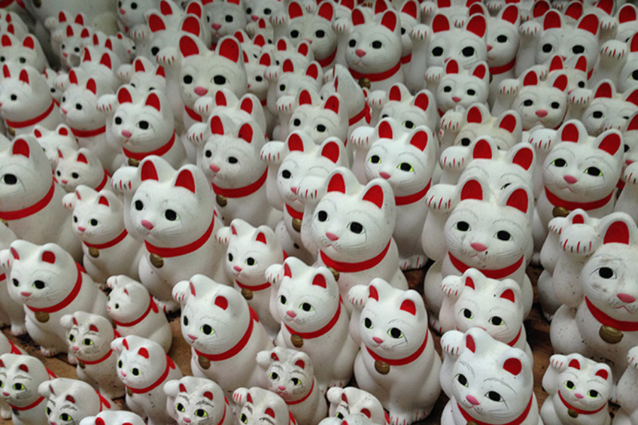 ▲招き猫フェス