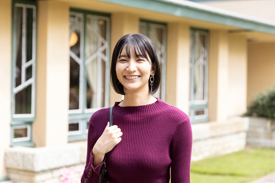 今回のレポーターはこの人!小貫莉奈さん
