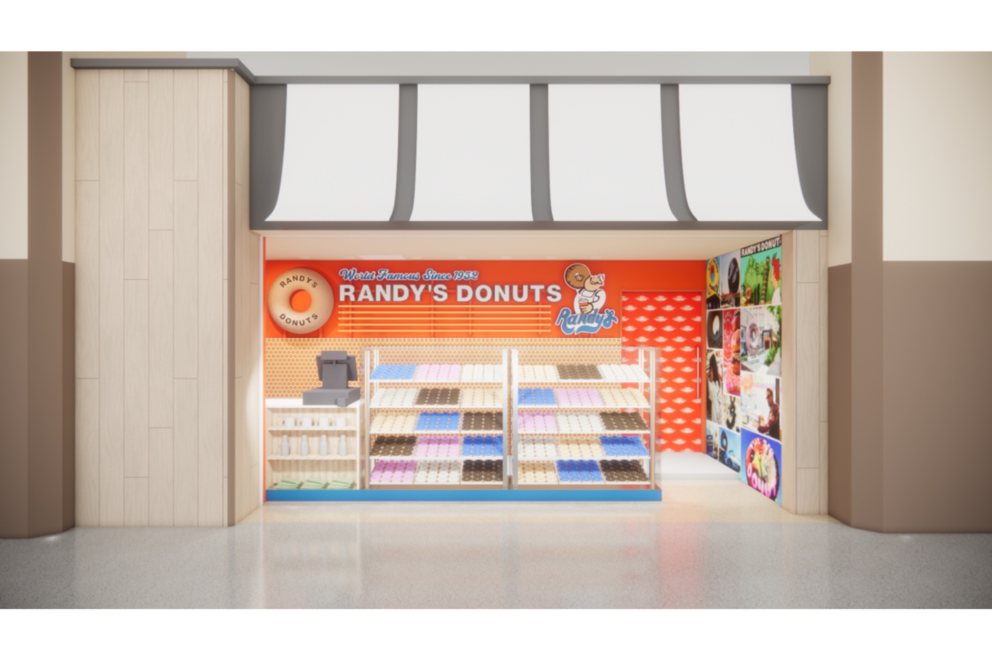 LA発の人気ドーナツ店「ランディーズドーナツ」国内3号店が東京駅にオープン