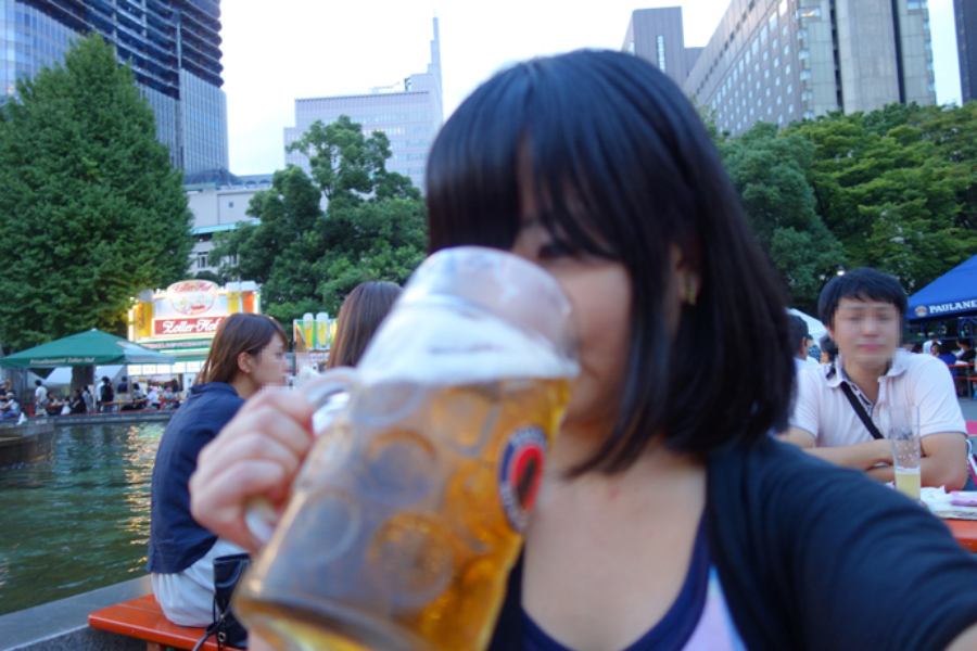 ▲自撮りしまくっていたら後ろの席の人に怪訝な目で見られていた