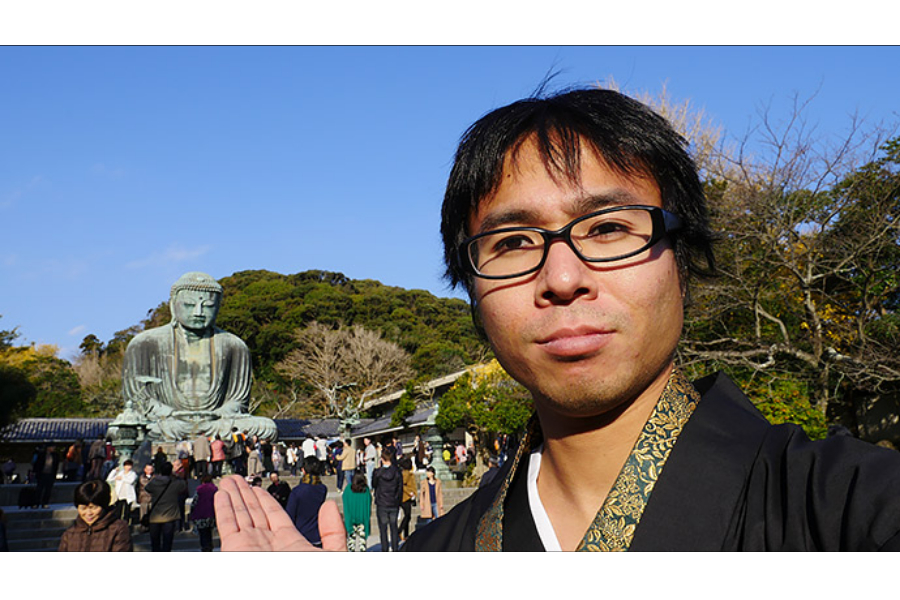 ▲私が自分撮りしているのを、