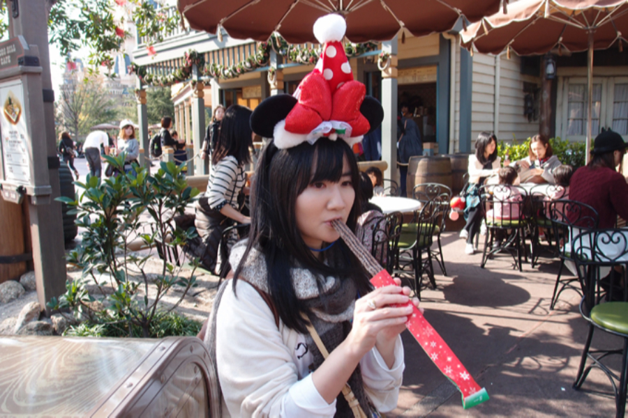 ▲チュロスで小休止