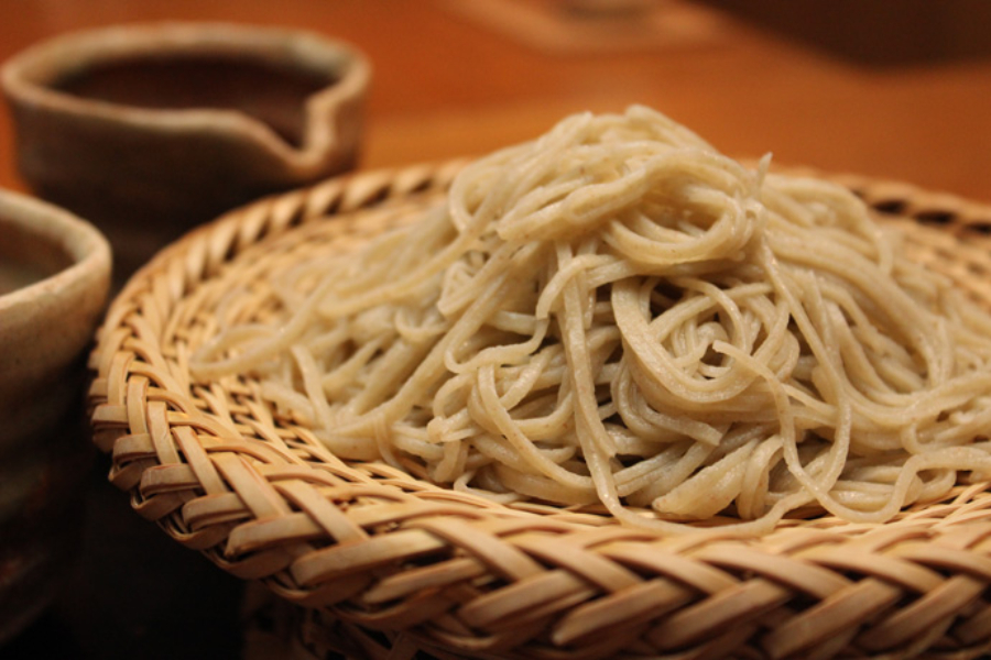▲せいろ750円。鼻に抜ける芳醇な香りと、繊細な喉ごしが上品な味わい