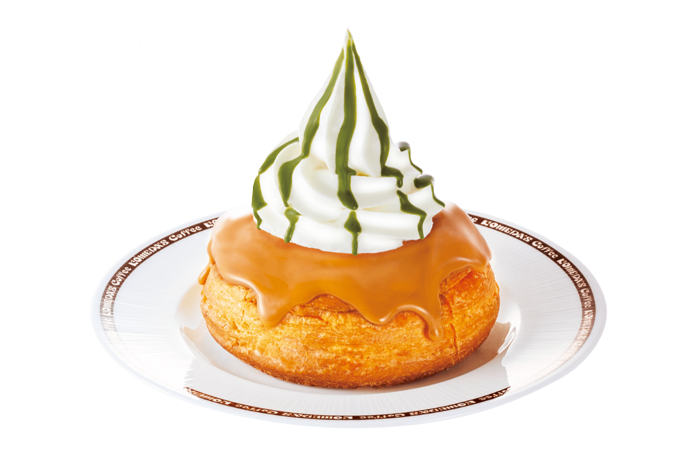 ▲「シロノワール抹茶キャラメル」(※780円~840円/ミニサイズ 580円~640円)