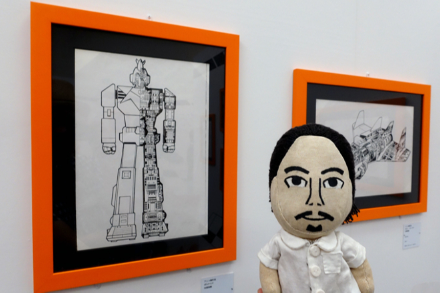 ▲自宅におもちゃがあった『ボルテスV』のデザイン画。主題歌もしっかり思い出しました