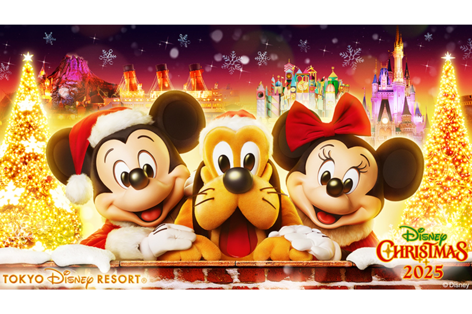 冬の東京ディズニーリゾート（R）で幻想的なひとときを♪「ディズニー・クリスマス」開催