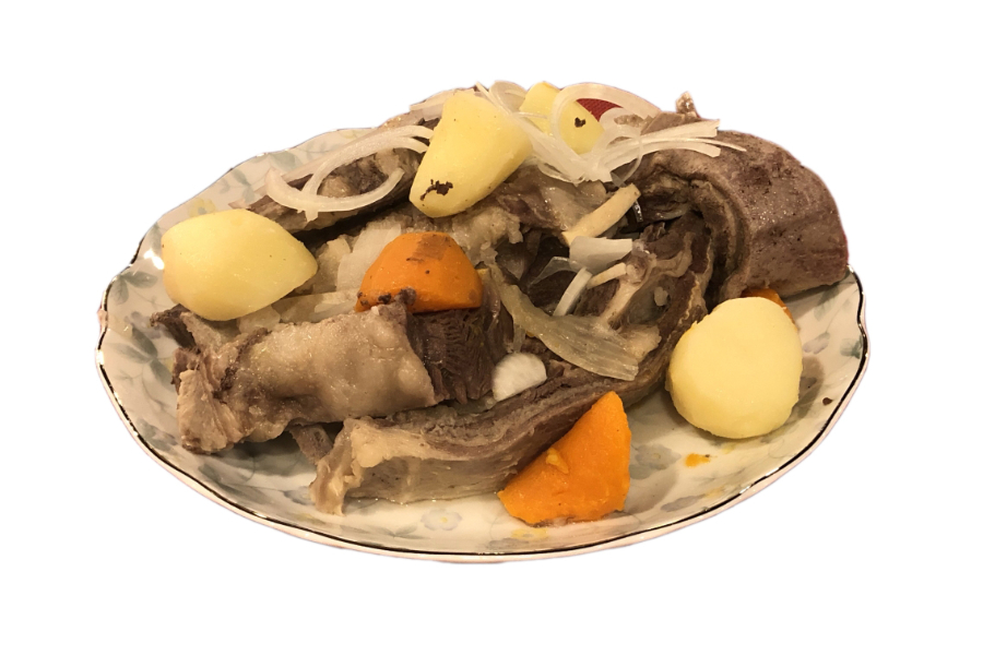 ▲骨付き羊肉