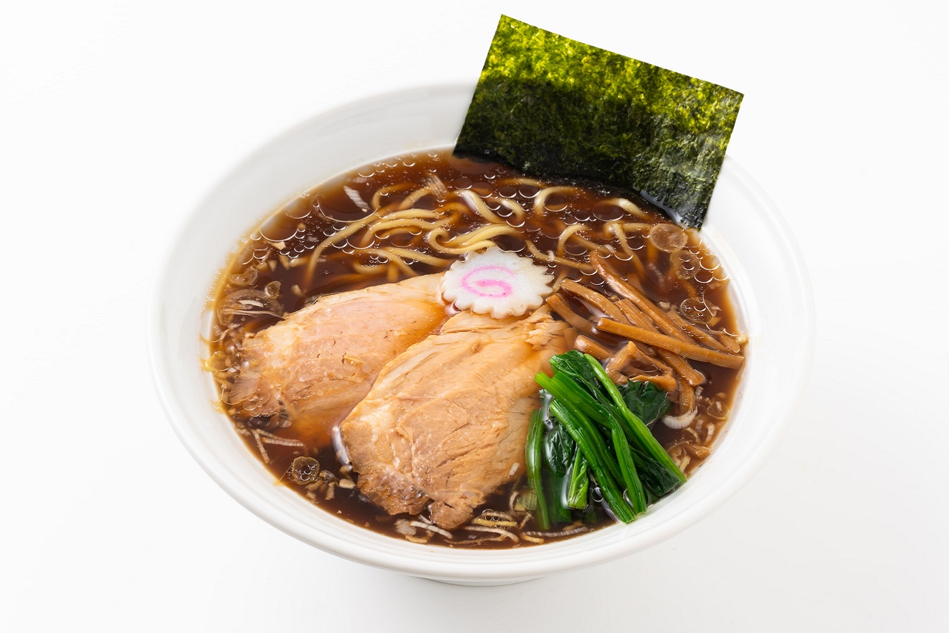 ▲「醤油ラーメン」(800円)