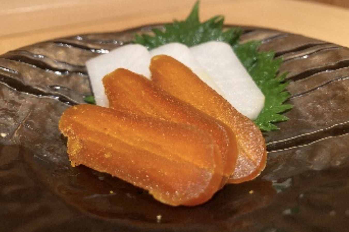 ▲「本店仕込みからすみ」(1,560円)