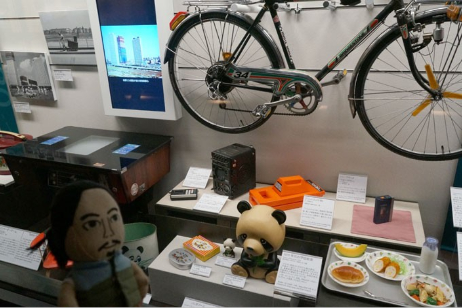 ▲東京をテーマにした博物館なので現代を象徴する展示もおこなっています。70年代~80年代コーナーは欲しかったものでいっぱい!