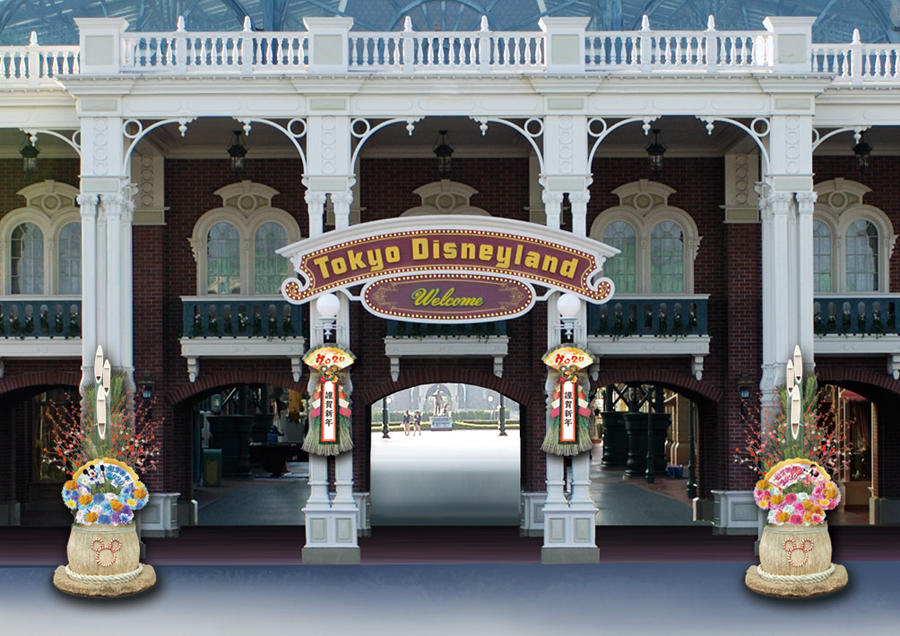 東京ディズニーランド R 東京ディズニーシー R のお正月 レッツエンジョイ東京
