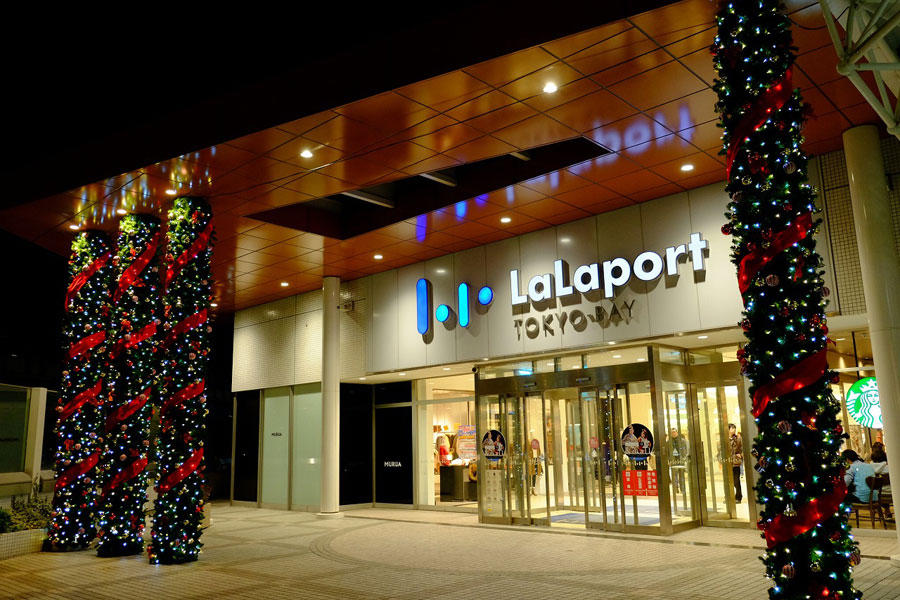 ららぽーとtokyo Bay クリスマスイルミネーション レッツエンジョイ東京