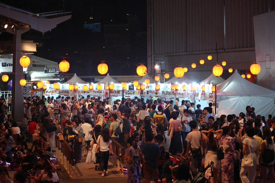 六本木ヒルズ盆踊り 19 レッツエンジョイ東京