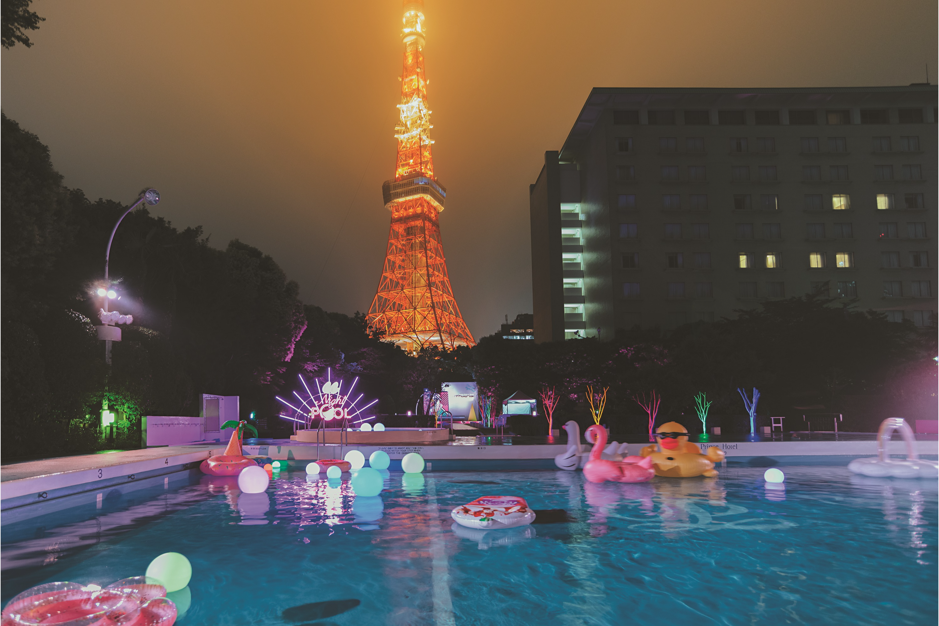 Cancamナイトプール 22 レッツエンジョイ東京